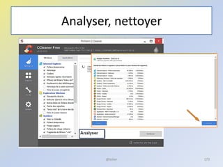 Analyser, nettoyer
@telier 173
 