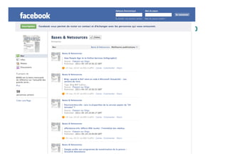 Mettre en place une veille grâce aux outils du Web 2.0




19                       © BFR Consultants - 2011
 