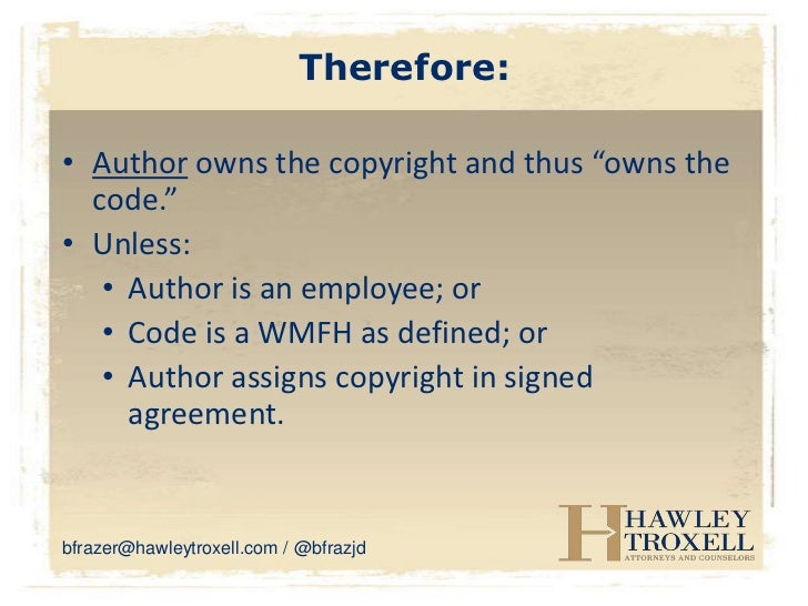 Who Owns the Code? A Brief Guide to Software Ownership for Developers…