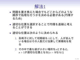ⷨ1
? }äQϤǤɤɤΤ褦
ǄIФQҪ(ҭh
뤿)
? mФλäxk뤳Ȥǃҭhֱȿ
뤳ȤǤ
? mФλäϴΤΤ褦˛Q
1. ӤˌƳڂ-1ȤơˤK
ϤϤ㤷۷eͤȡ

2. Ф₎СxȤȡ
x + 1mФλäȤʤ(x = Nʤ1)
6 / 34
 