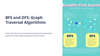 BFS and DFS transversal algorithmsanshdh | PPT