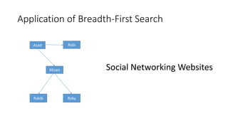 python - bfs social network algorithm(graph algorithm)... Bfs algorithm & its application | PPTX