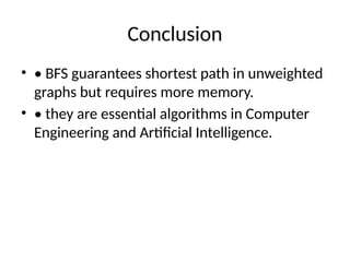 BFS_and_BestFS_Presentation for the better learn | PPTX