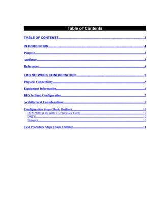 BFS Distribution Via DCM