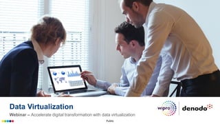 Public
Data Virtualization
Webinar – Accelerate digital transformation with data virtualization
 
