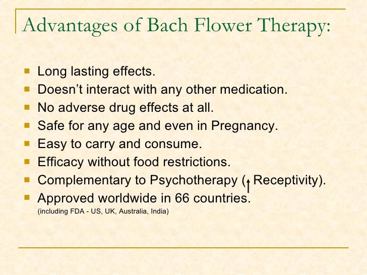 Bach Flower Therapy as related to Mindbody interventions Pictures