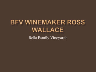 Bello Family Vineyards
 