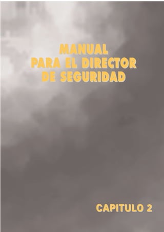 Manual del director de seguridad | PDF