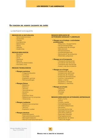 Manual del director de seguridad | PDF