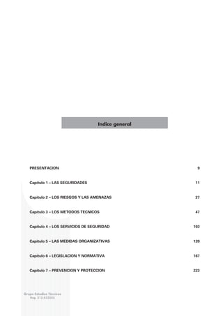 Manual del director de seguridad | PDF