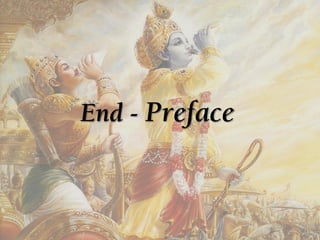 End - Preface
 