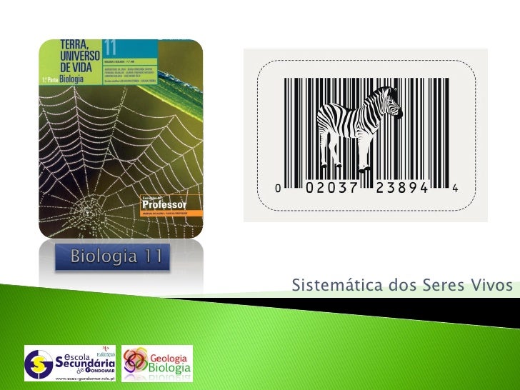 Sistemática dos Seres Vivos 