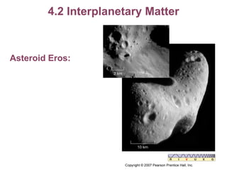 4.2 Interplanetary Matter Asteroid Eros: 