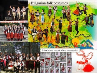 Bulgarian folk costumesBaba Marta - Aunt Marta - martenitsi