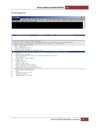 [BEYAZ	
  ŞAPKALI	
  HACKER	
  EĞİTİMİ]	
   BGA	
  
	
  
BİLGİ	
  GÜVENLİĞİ	
  AKADEMİSİ	
  |	
  Korunma	
   267	
  
	
  
Örnek	
  Uygulama:	
  
	
  
	
  
	
  
	
  
	
  
	
  
	
  
 