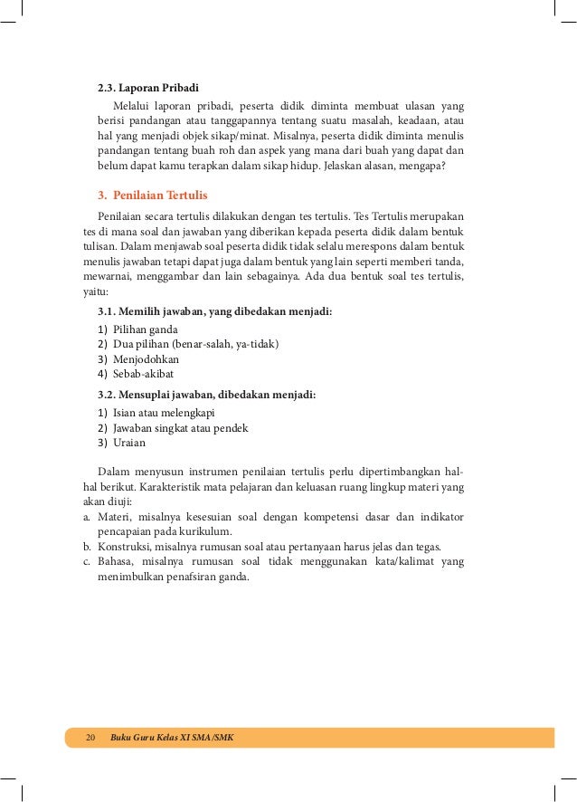 Bg Agama Kristen Sma Kelas Xi Kurikulum 2013 Blogerkupang Com