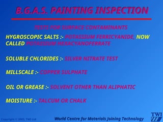 OIL AND GAS PAINTING INSPECTION Bgas-Paint-Tech.ppt
