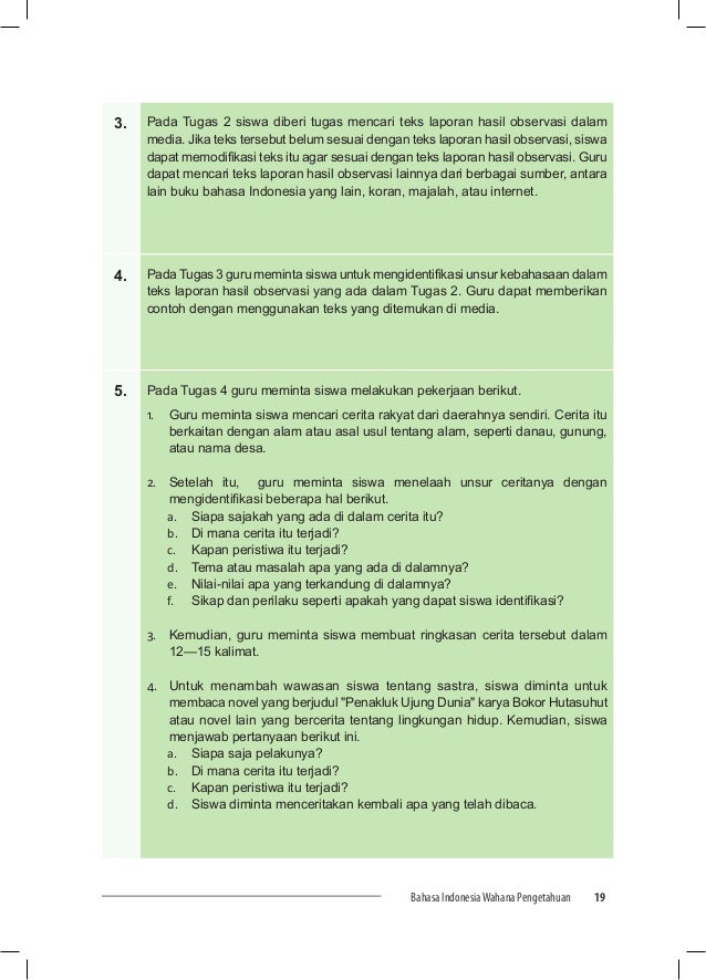 Kurikulum 2013 Buku Guru 7 Bahasa Indonesia