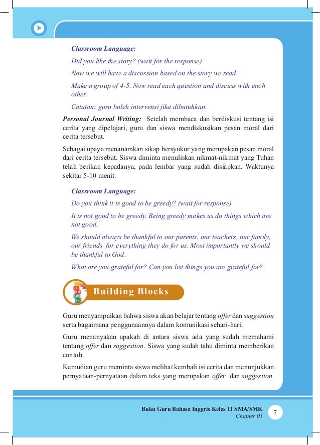 Buku Bahasa Inggris Kelas XI (Kurikulum 2013) Kemendikbud 