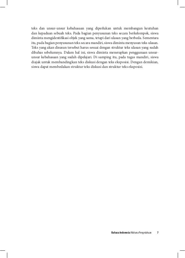 Buku Guru Bahasa Indonesia Kelas VIII SMP Kurikulum 2013