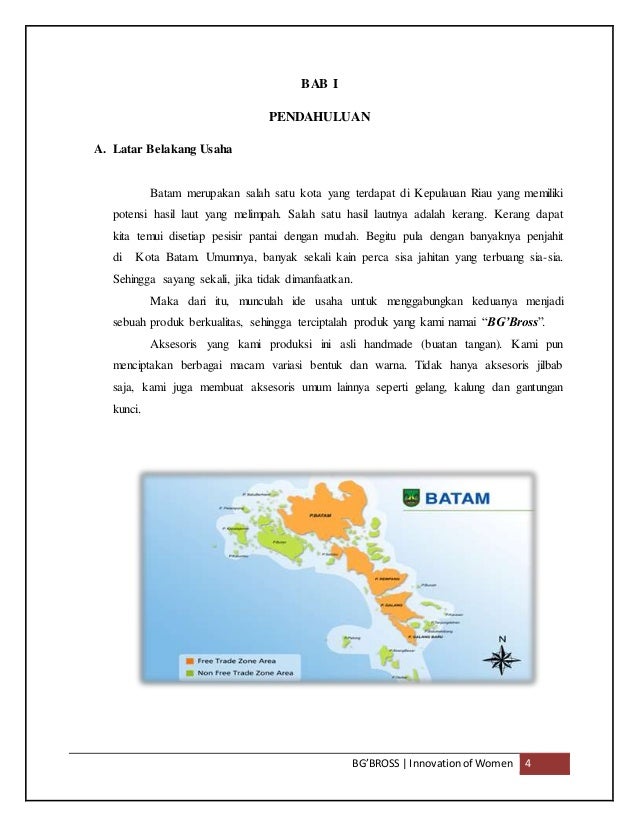  PROPOSAL  PERENCANAAN USAHA