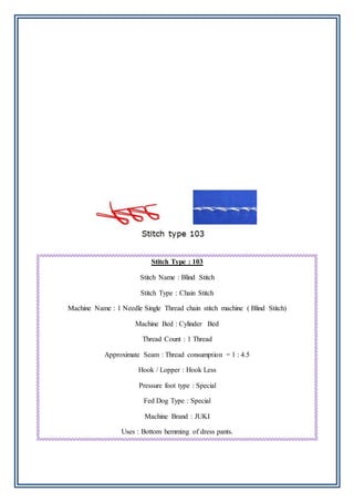 Seam ( 22 types) | DOCX
