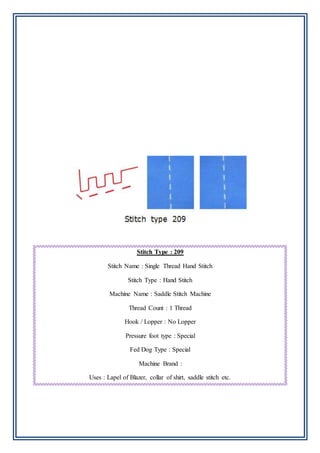 Seam ( 22 types) | DOCX