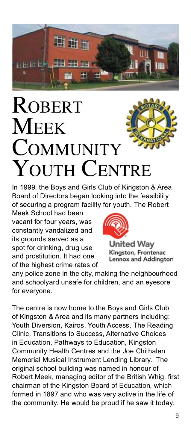 Boys and Girls Club of Kingston & Area Annual Report 2011