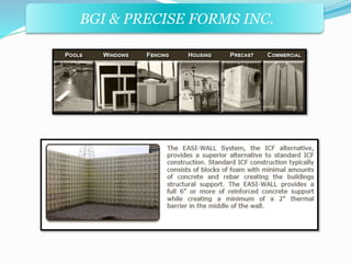 BGI & PRECISE FORMS INC. 
 