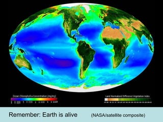 Remember: Earth is alive   (NASA/satellite composite) 