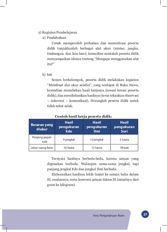 Buku IPA k13 kls VII