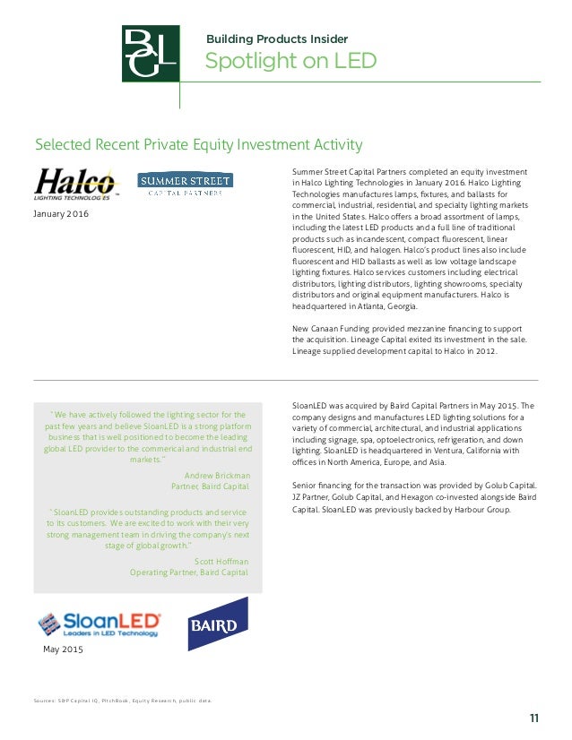halco lighting acquired sollos 11 bgl building products research report led lighting the way halco lighting acquired sollos 11 bgl building products research report led lighting the way