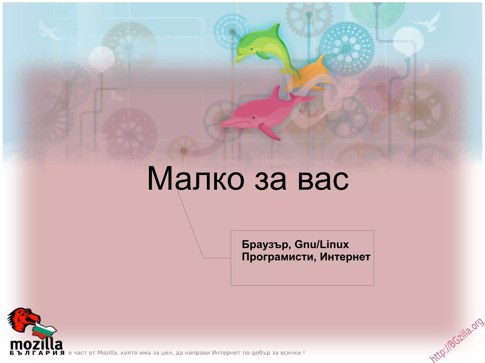 Малко за вас Браузър, Gnu/Linux Програмисти, Интернет 
