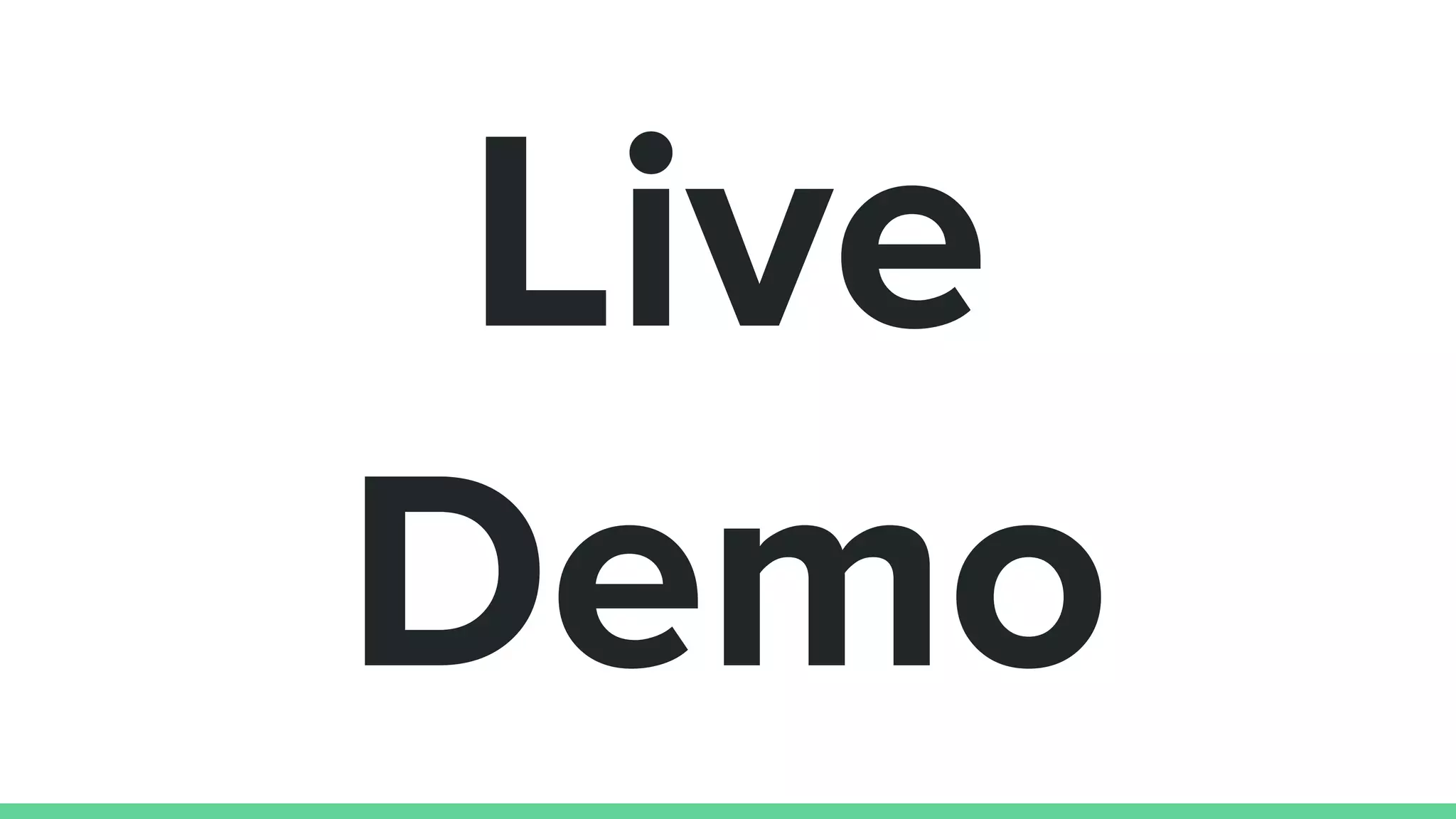 Live
Demo
 