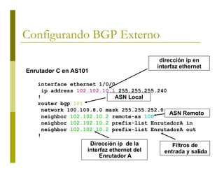 BGP-ASN y decriciones de BGP y como usar el ASN | PDF