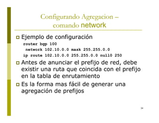 BGP-ASN y decriciones de BGP y como usar el ASN | PDF