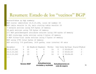 BGP-ASN y decriciones de BGP y como usar el ASN | PDF