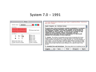 System 7.0 - 1991
 