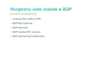 PLNOG15: BGP Route Reflector from practical point of view