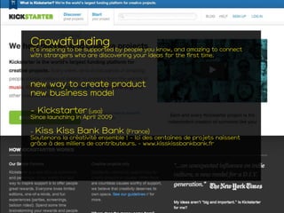 ONG and crowdfunding case - 2012