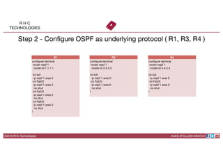 BGP Route Reflectors Lab WorkBook | PDF