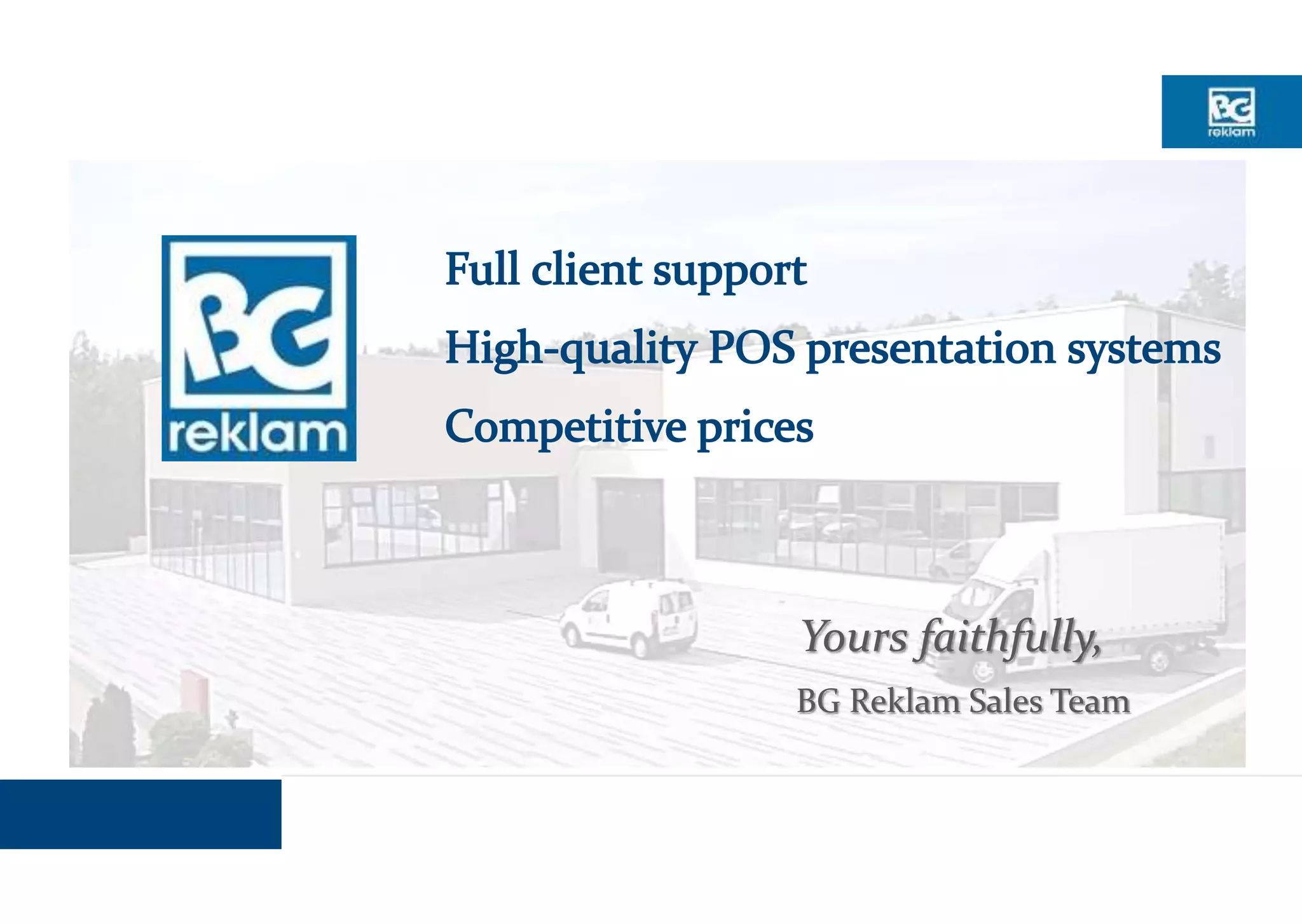 Bg reklam brief company presentation | PPT
