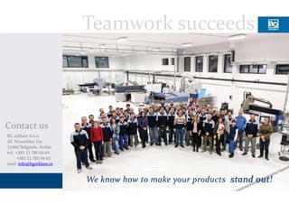 Bg reklam brief company presentation | PPSX