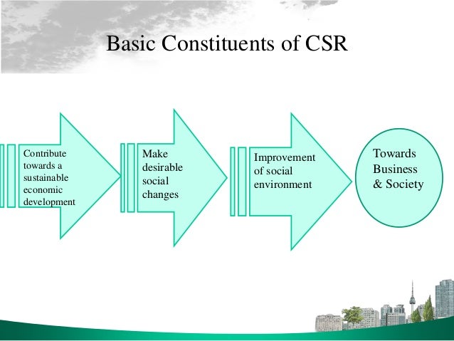 corporation social responsibility Corporate social responsibility, or csr, is a corporation's obligation to its stakeholders, which are any groups/people that have a stake or interest in a company's success and products this includes customers, employees, suppliers, investors and the communities surrounding the business. corporation social responsibility Corporate social responsibility, or csr, is a corporation's obligation to its stakeholders, which are any groups/people that have a stake or interest in a company's success and products this includes customers, employees, suppliers, investors and the communities surrounding the business.