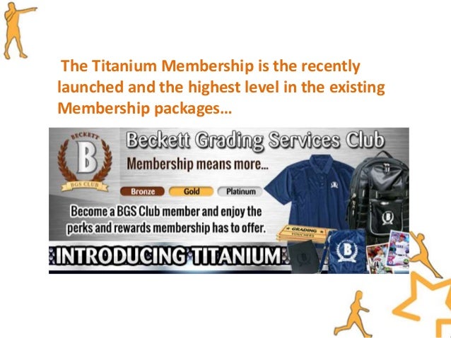 Bgs Club Beckett Grading Services Club