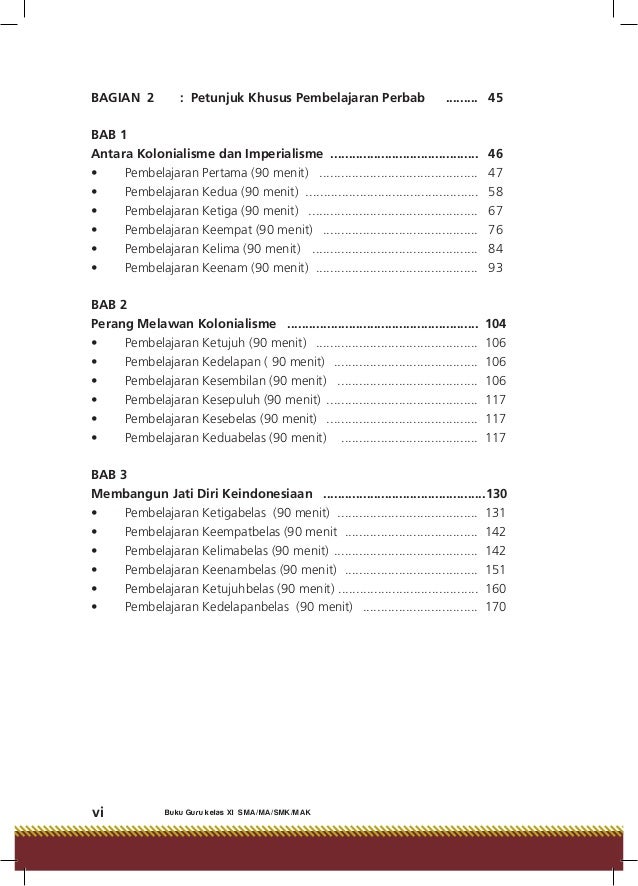 Jawaban soal sejarah kelas 11