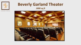 Beverly Garland Theater 1800 sq ft 