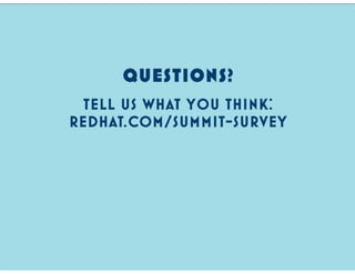 27   Red Hat Summit 2009 | Deb Woods, Binesh Gummadi
 