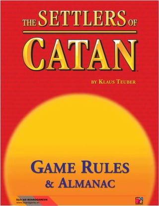 [BoardgameVN] Luật chơi Catan