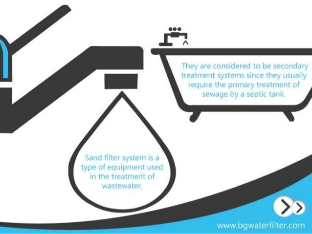 sand filtered septic system